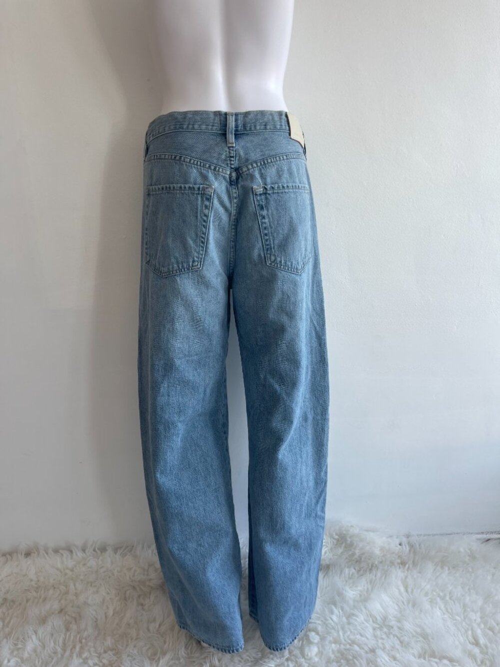Citizens of Humanity Brynn Drawstring High Waist Wide Leg Jeans - Picture 5 of 5